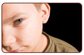 Boy crying over divorce | Broward Pompano Beach Carmen G. Soto P.A.